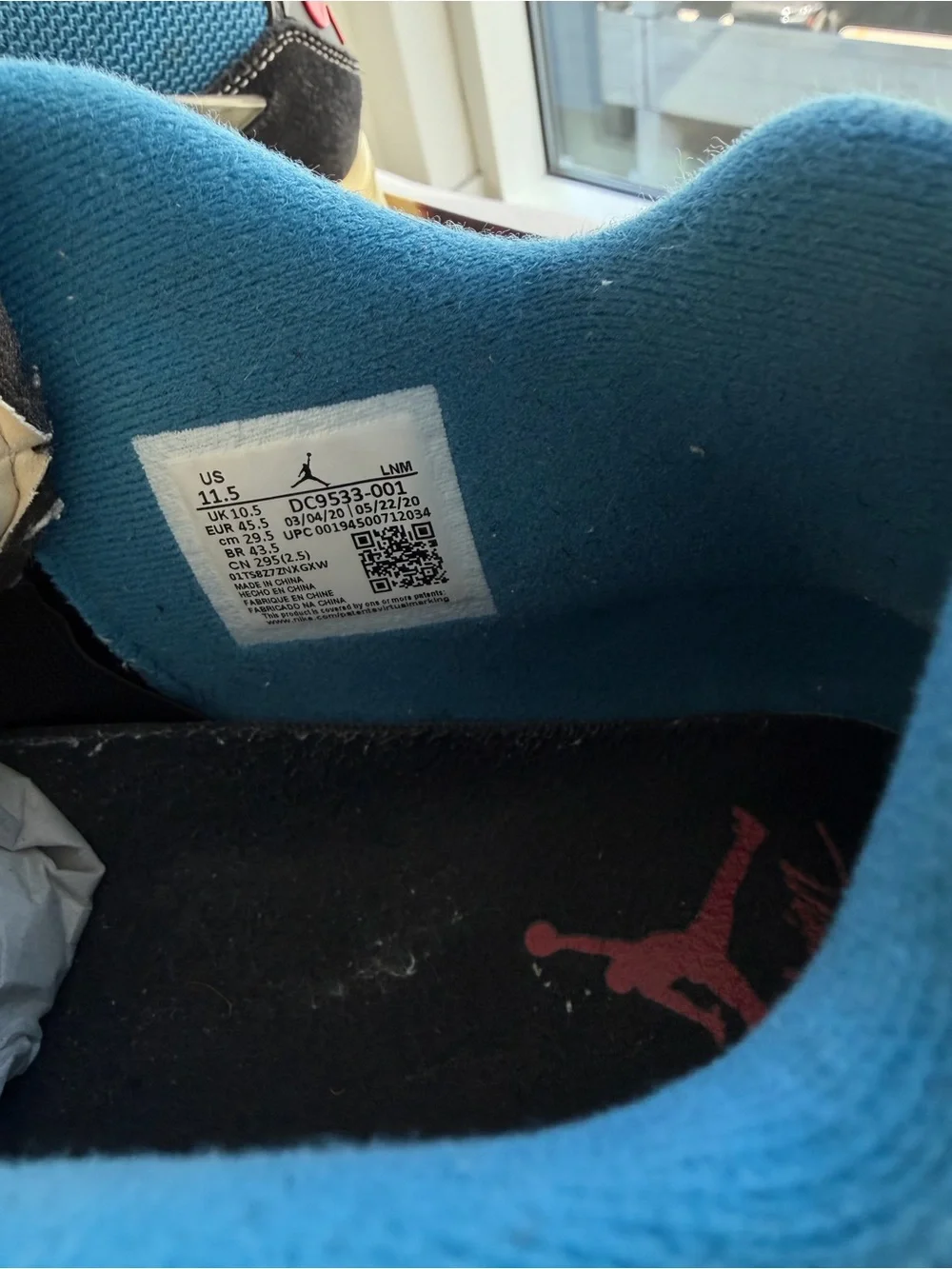 Jordan Kids Retro Sneakers in Navy, Blue and Cream